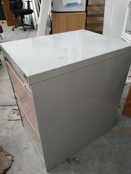 Second-hand 2 Drawer Filing Cabinet - Photo 2)