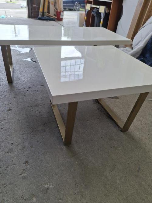 Second-hand Coffee Table with matching Side Table - Photo 2)