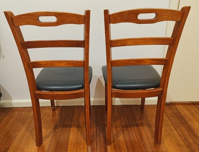 Second-hand Set of 2 Dining Chairs - Photo 2)