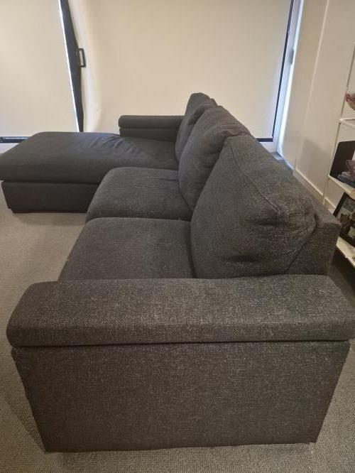 Second-hand 4 Seater L-Shape Sofa with Chaise - Photo 2)