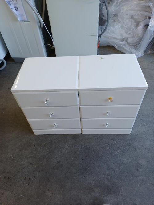 Second-hand Set of 2 Bedside Tables - Photo 2)