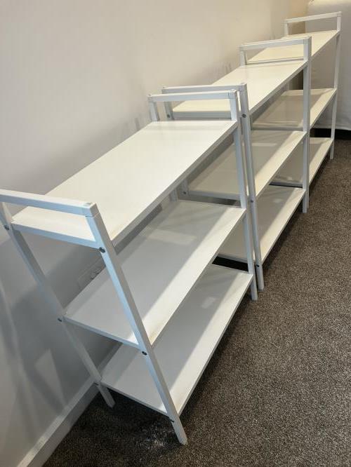 Second-hand Set of 3 IKEA Shelf Units - Photo 2)