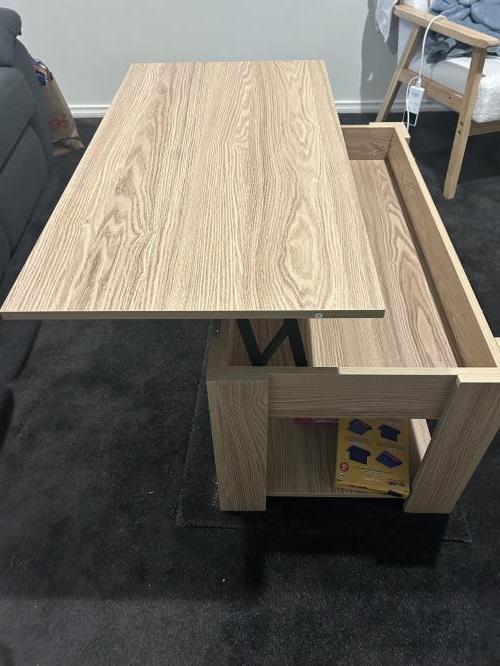 Second-hand Coffee Table with Storage - Photo 2)