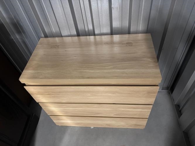 Second-hand Chest of 3 Drawers - Photo 2)