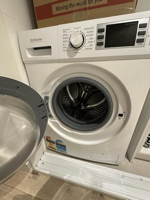 Second-hand Stirling 7.5kg Front Load Washing Machine - Photo 2)