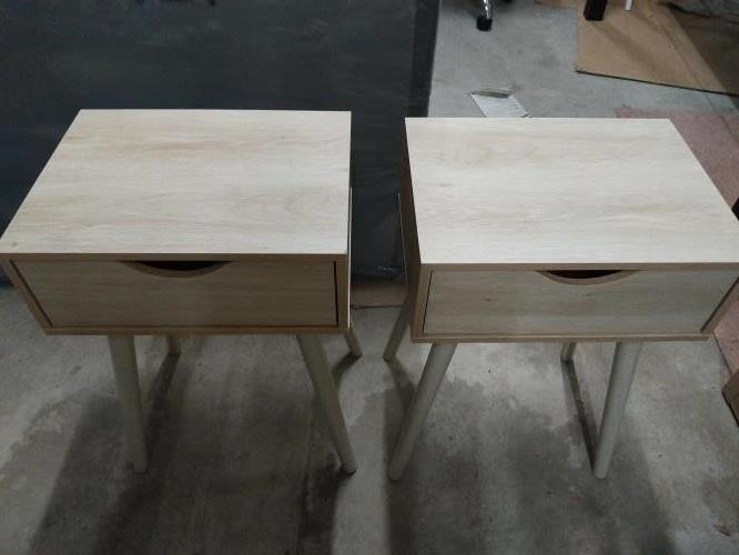 Second-hand Set of 2 Bedside Tables - Photo 2)