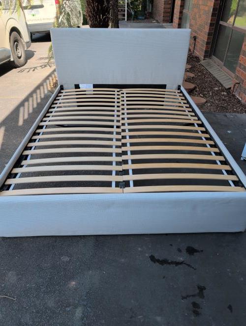 Second-hand IKEA Queen Bed Frame - Photo 2)