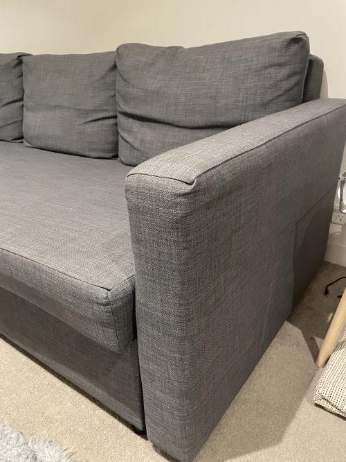 Second-hand IKEA 3-Seater Sofa Bed - Photo 2)