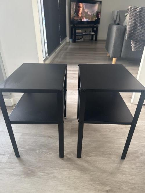 Second-hand Set of 2 IKEA Bedside Tables - Photo 2)