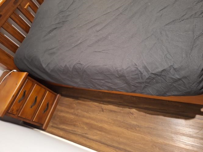 Second-hand Solid Timber Queen Bed Frame - Photo 2)
