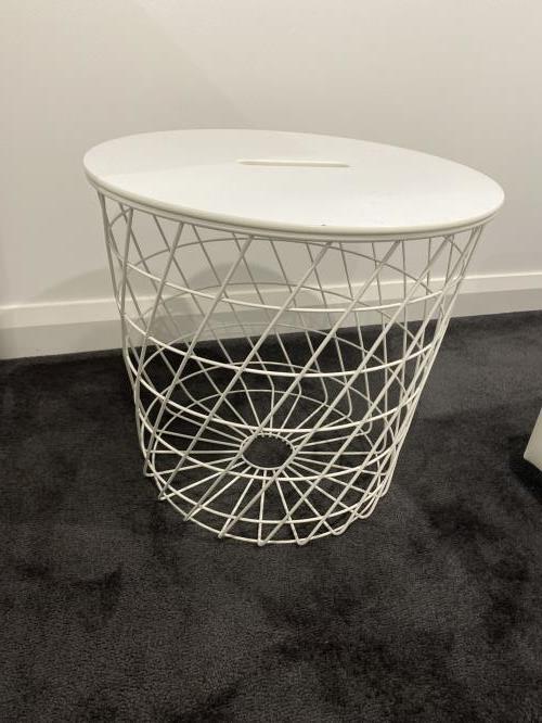 Second-hand IKEA KVISTBRO Storage Table with Lid - Photo 2)
