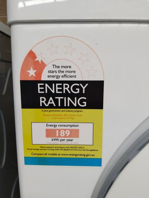 Second-hand Simpson 4kg Dryer - Photo 3)