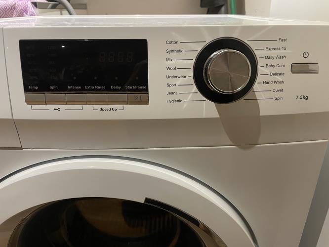 Second-hand Haier 7.5kg Front Load Washing Machine - Photo 3)