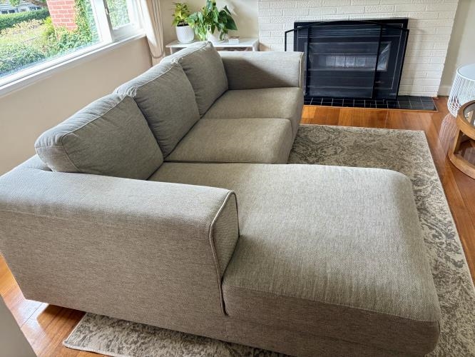 Second-hand L-Shape Sofa - Photo 3)