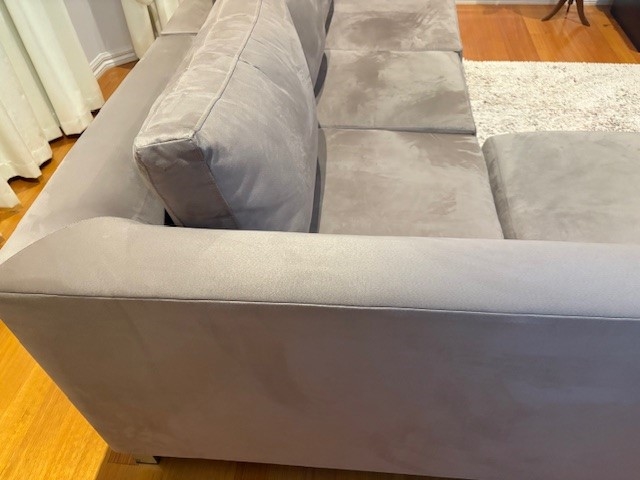 Second-hand L-Shaped Sofa - Photo 3)