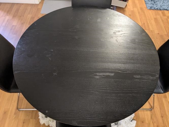 Second-hand IKEA Dining Table with 4 Chairs - Photo 3)
