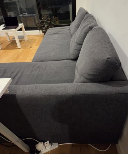 Second-hand IKEA Sofa Bed with Storage - Photo 3)