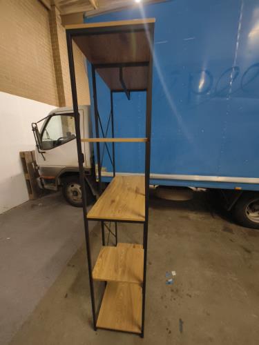 Second-hand Clothes Rack with Shelf - Photo 3)