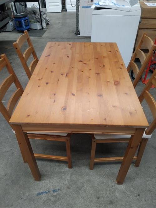 Second-hand Dining Table with 4 Chairs - Photo 3)