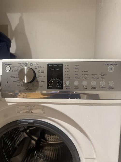 Second-hand Fisher & Paykel 8.5kg Front Load Washing Machine - Photo 3)