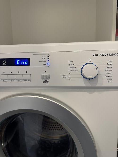Second-hand Whirlpool 7kg Dryer - Photo 3)