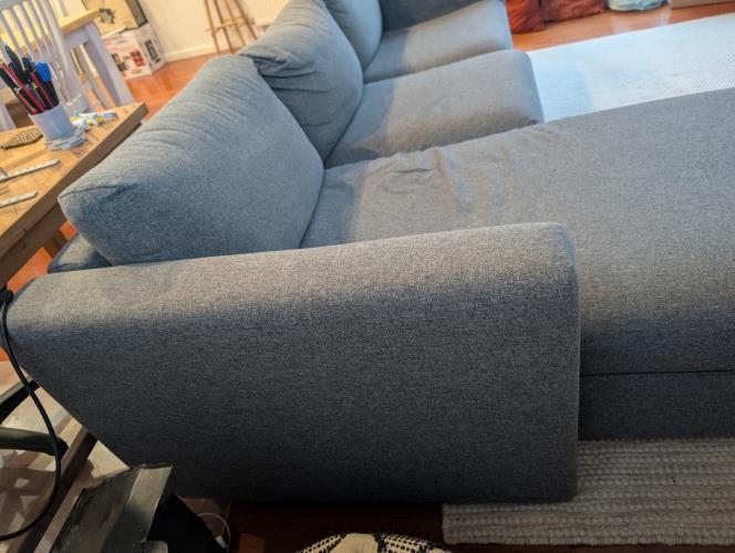 Second-hand IKEA Sofa with Storage - Photo 3)