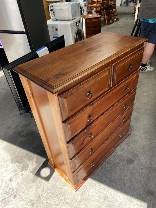 Second-hand Chest of 6 Drawers - Photo 3)
