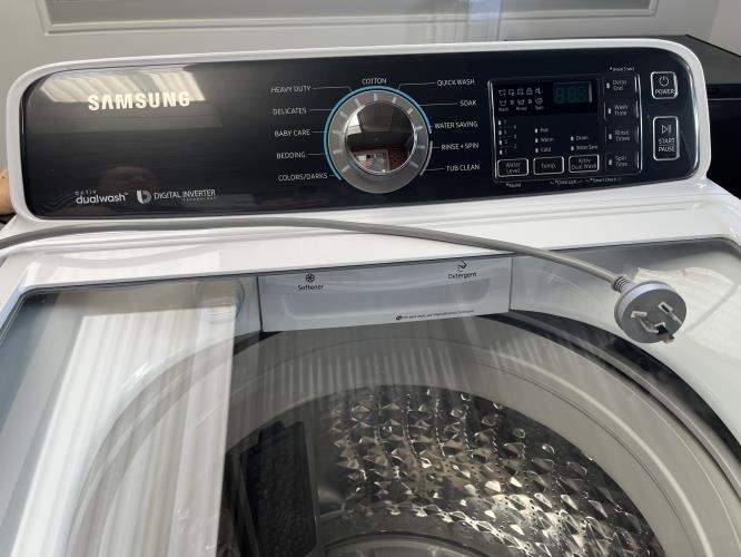 Second-hand Samsung 10kg Top Load Washing Machine - Photo 3)