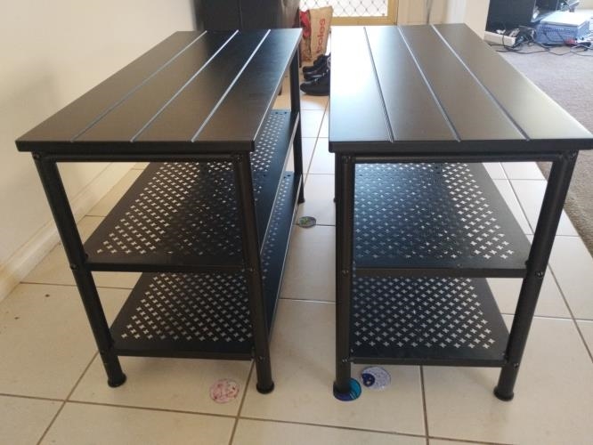 Second-hand Set of 2 Shoe Racks - Photo 3)