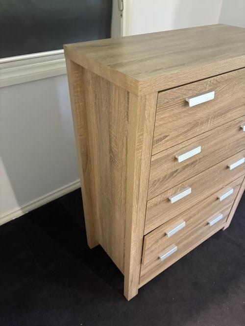 Second-hand Chest of 5 Drawers - Photo 3)