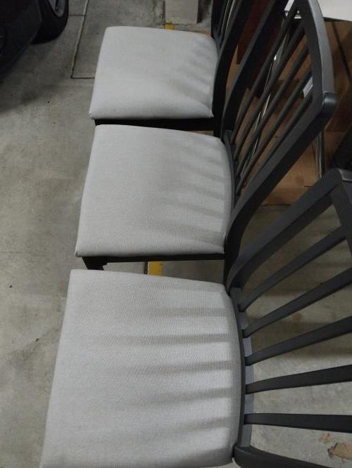 Second-hand Set of 3 Dining Chairs - Photo 3)