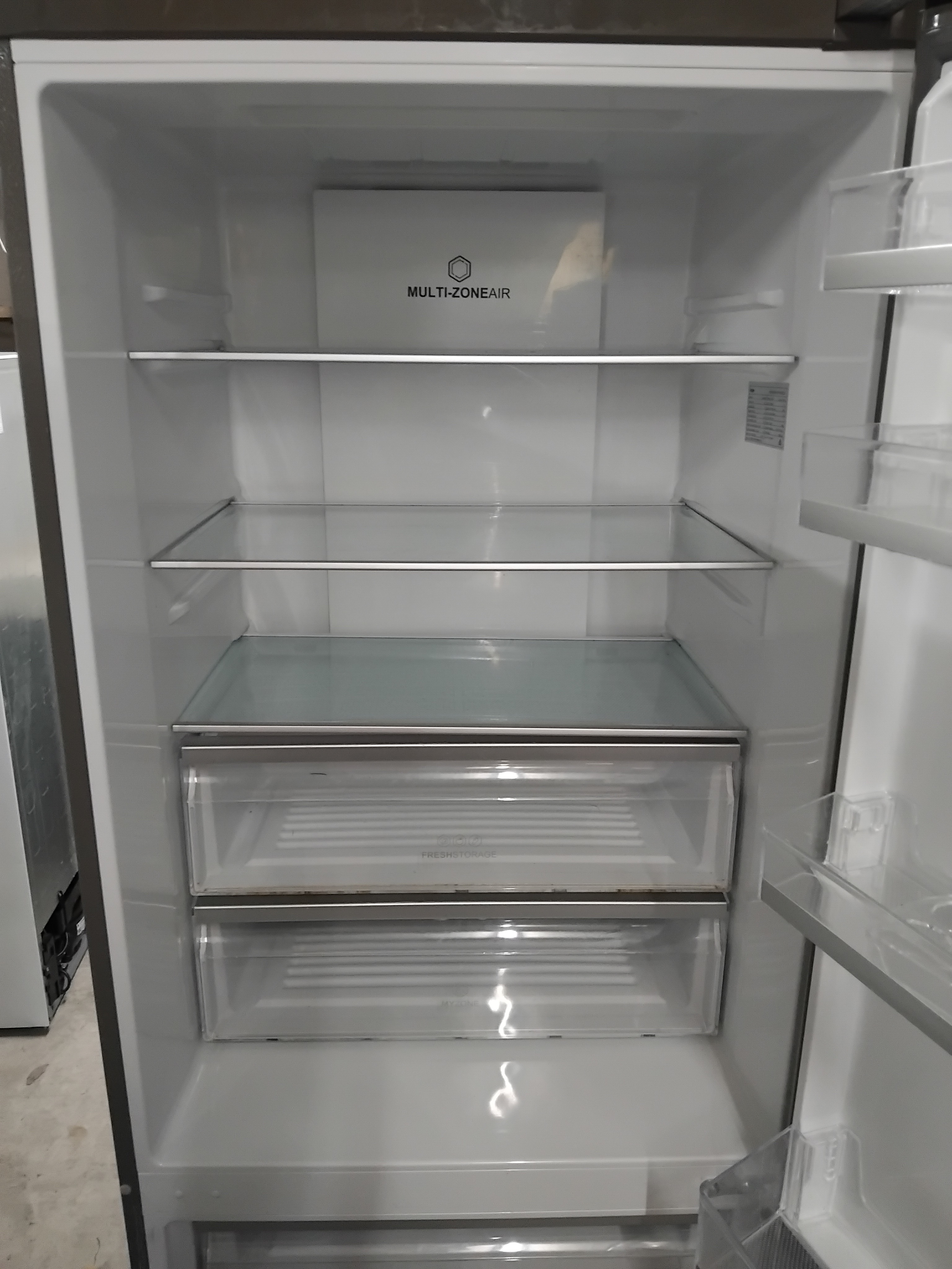 Second-hand Haier 454L Bottom Mount Fridge - Photo 3)