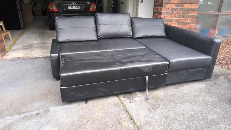Second-hand IKEA Corner Sofa Bed - Photo 3)