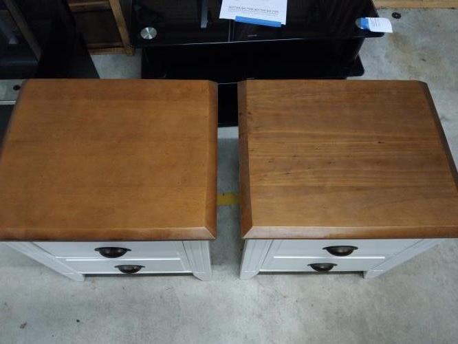 Second-hand Set of 2 Bedside Tables - Photo 3)