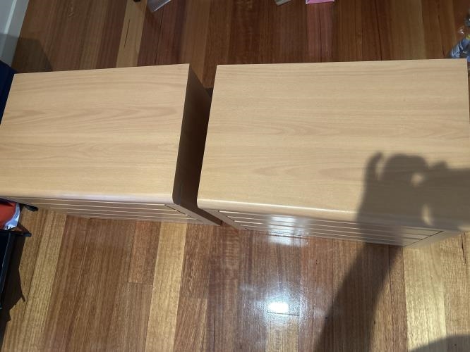 Second-hand Set of 2 Bedside Tables - Photo 3)