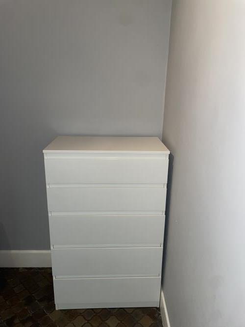 Second-hand IKEA Chest of 5 Drawers - Photo 3)
