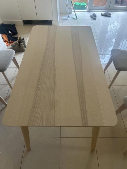 Second-hand Dining Table with 4 Chairs - Photo 3)