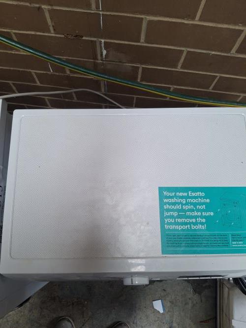 Second-hand Esatto 6kg Front Load Washing Machine - Photo 3)