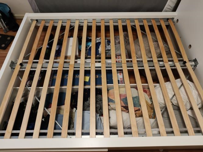 Second-hand IKEA Malm Queen Bed - Photo 3)