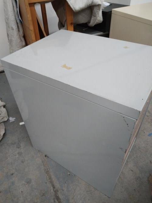 Second-hand 2 Drawer Filing Cabinet - Photo 3)