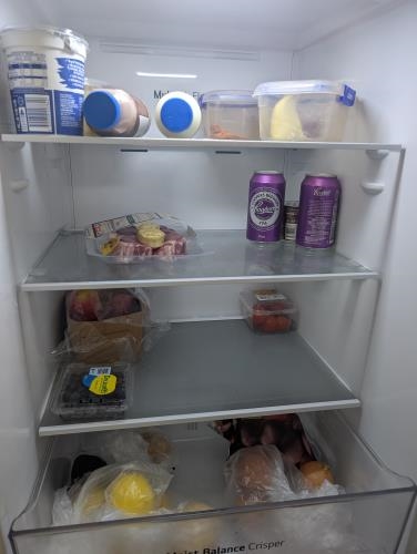 Second-hand LG 306L Bottom Mount Fridge - Photo 3)