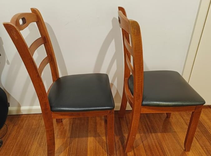 Second-hand Set of 2 Dining Chairs - Photo 3)