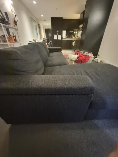 Second-hand 4 Seater L-Shape Sofa with Chaise - Photo 3)