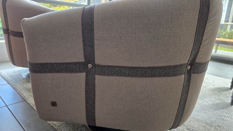 Second-hand Swivel Lounge Chair - Photo 3)