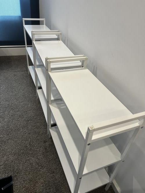 Second-hand Set of 3 IKEA Shelf Units - Photo 3)