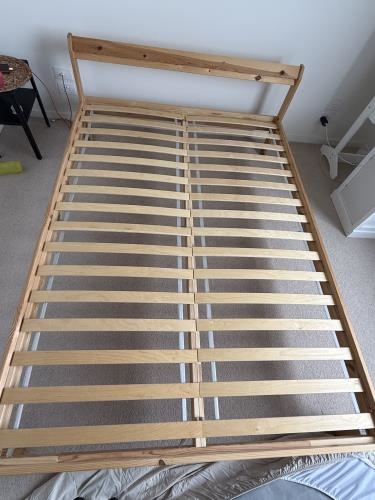 Second-hand Double Bed Frame - Photo 3)