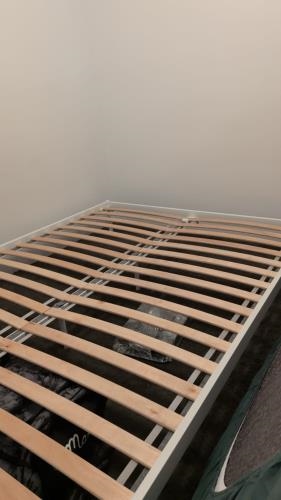 Second-hand IKEA Queen Size Bed Frame - Photo 3)