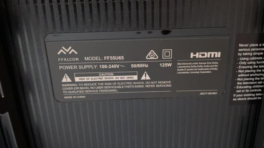 Second-hand Ffalcon 55\" Smart TV - Photo 3)