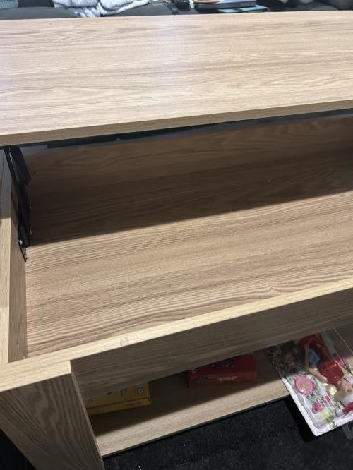 Second-hand Coffee Table with Storage - Photo 3)