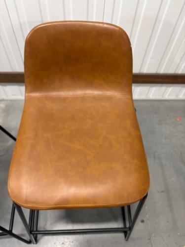 Second-hand Set of 2 Bar Stools - Photo 3)